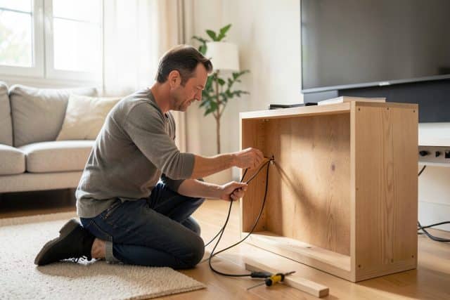 Meuble TV DIY